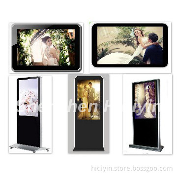 15/19/22/26/32/42/55/65 inch usb/3g/hdmi/wifi 9" shelf mounted Wifi